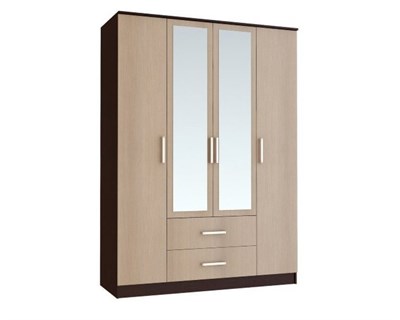 Шкаф Фиеста 4-х ств. (венге / лоредо) 27 - фото 5402