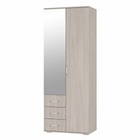 Шкаф 2х ств. Белла ясень белый 4097