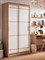 Шкаф-купе Сакура 1,14м (дуб сонома / белый) 18